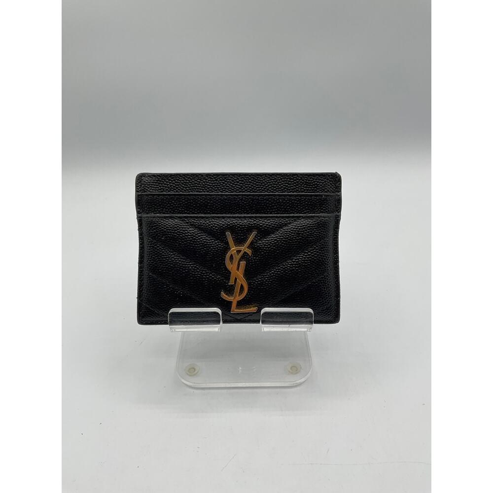 Saint Laurent YSL Card Holder - Black